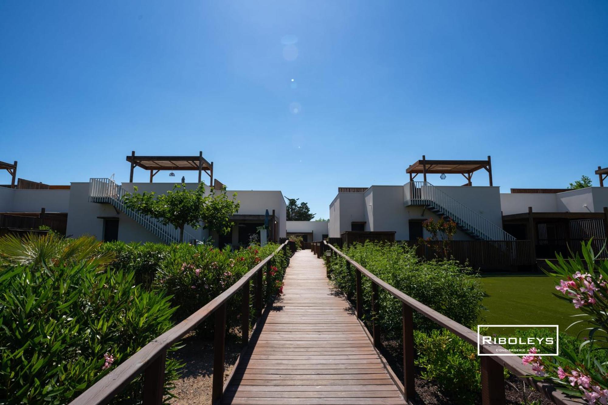 Superbe T3 Climatise Avec Wifi A 400M De La Plage Vias Exteriör bild